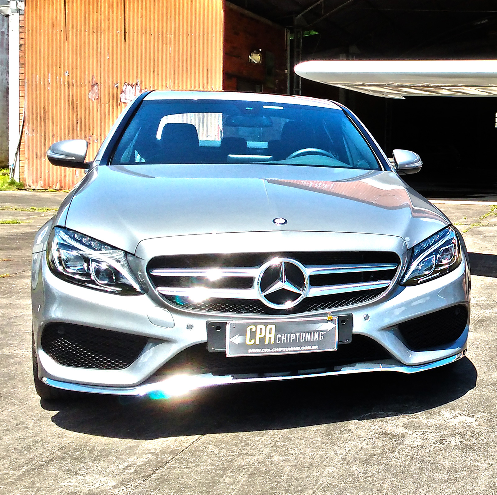 I testet: Mercedes c-klass (W205) C250