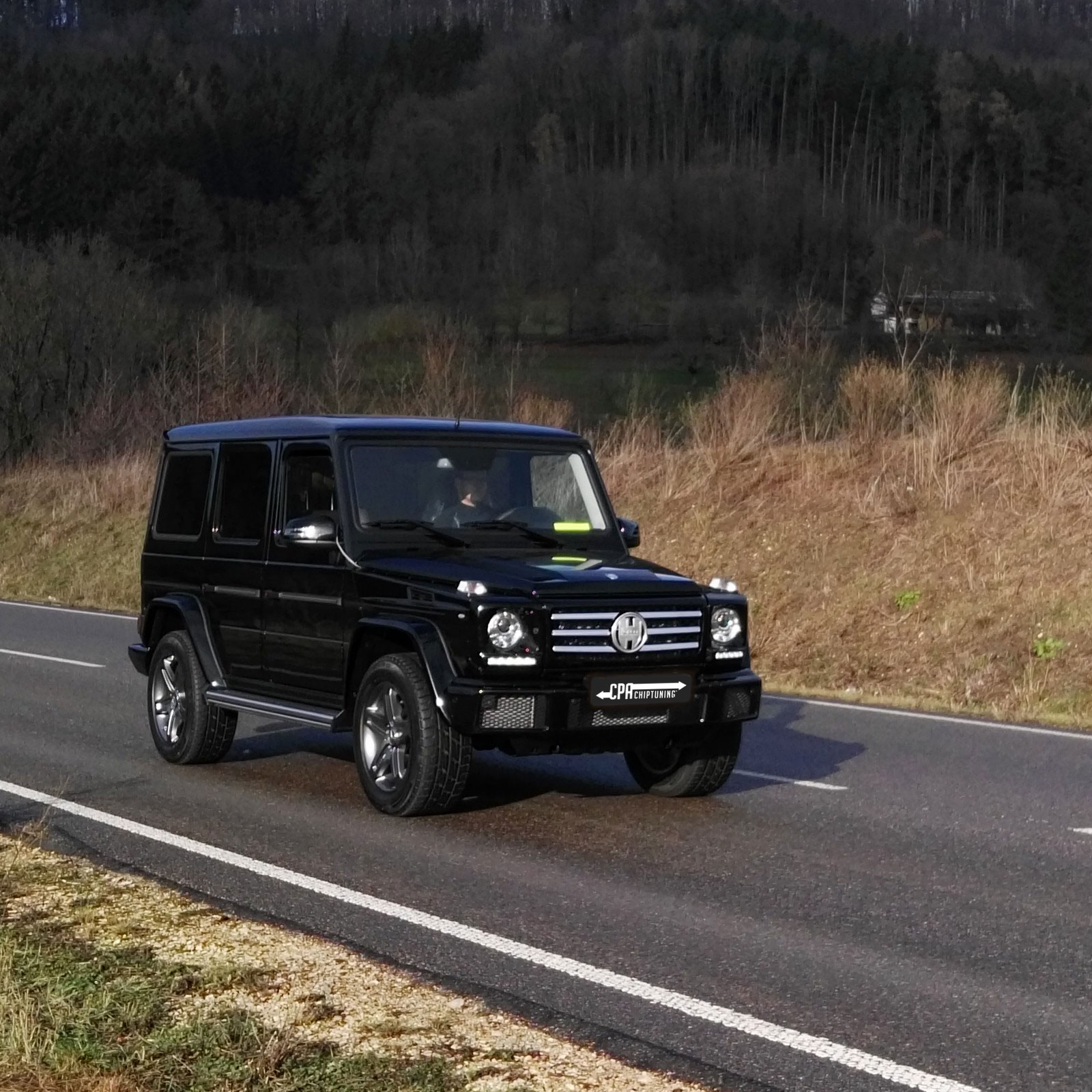 I testet: Mercedes G350d