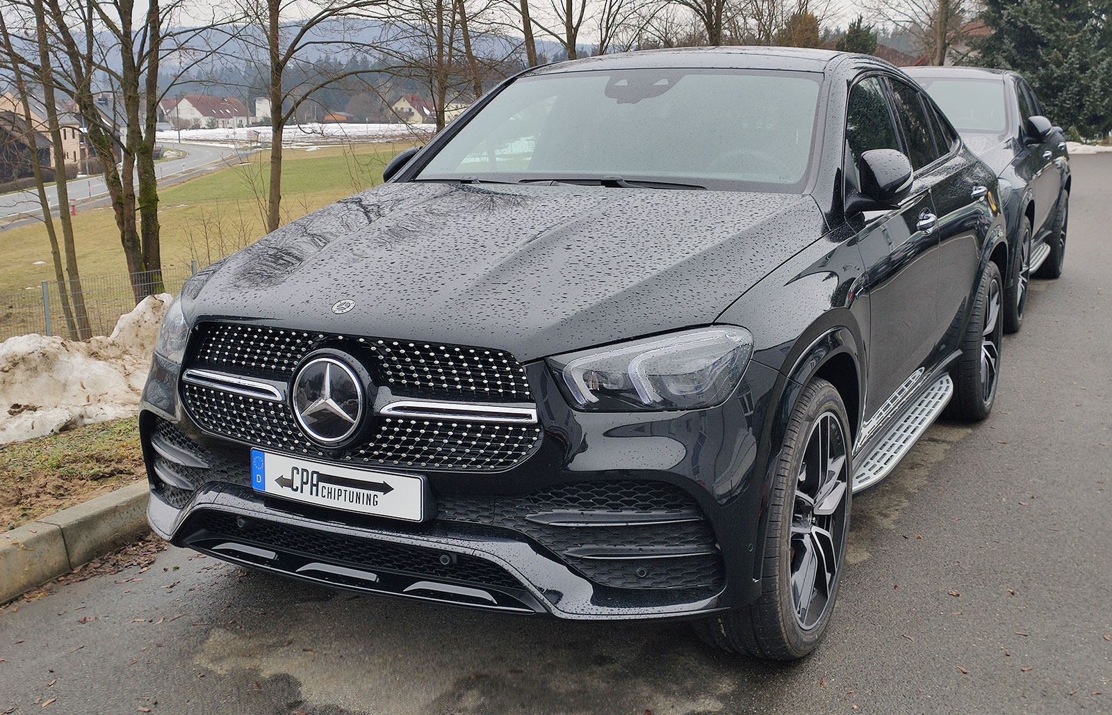 Den nya Mercedes GLE 350 de i testet hos CPA