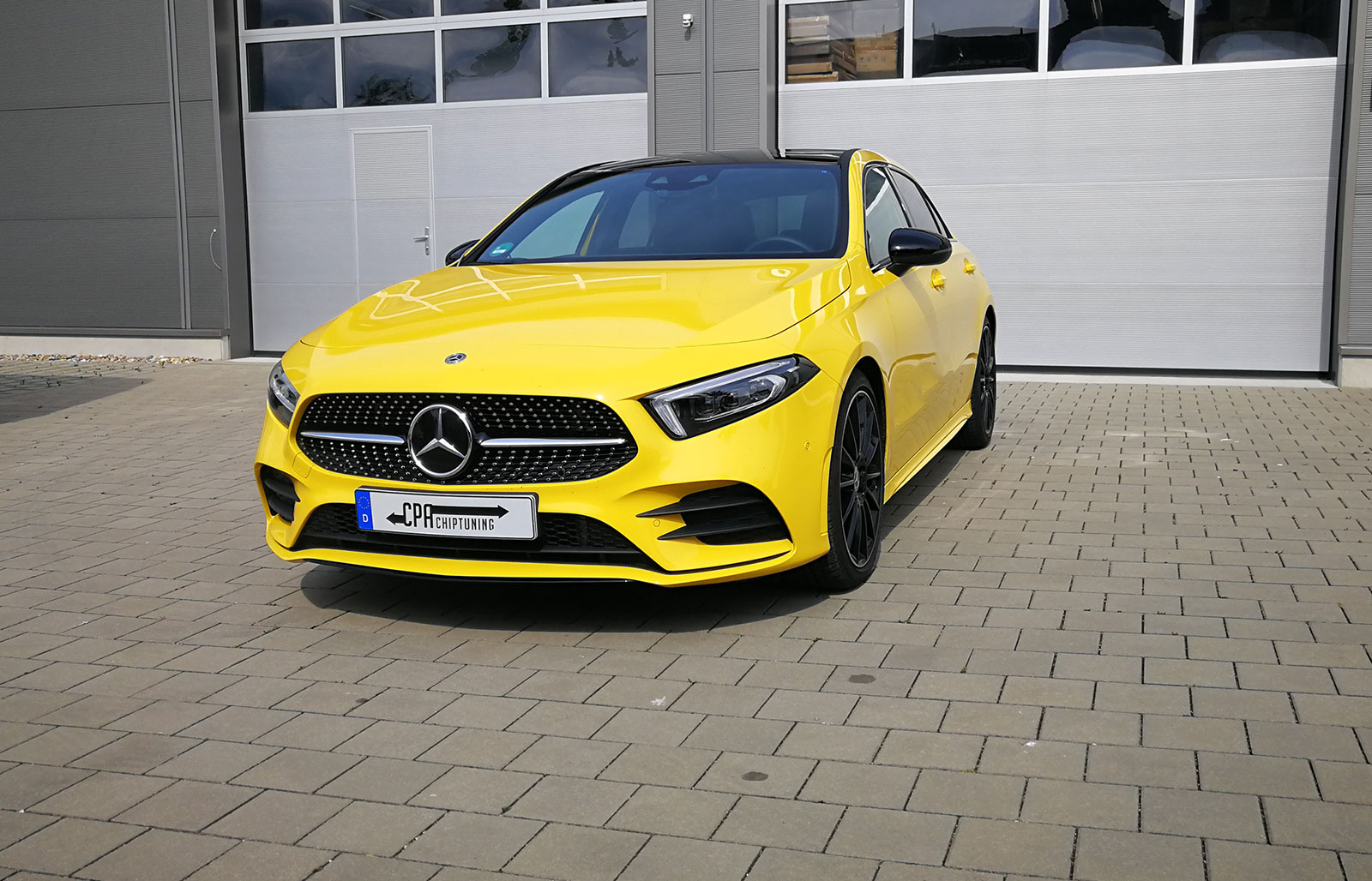 Den nya instegsversionen hos AMG, A35 AMG