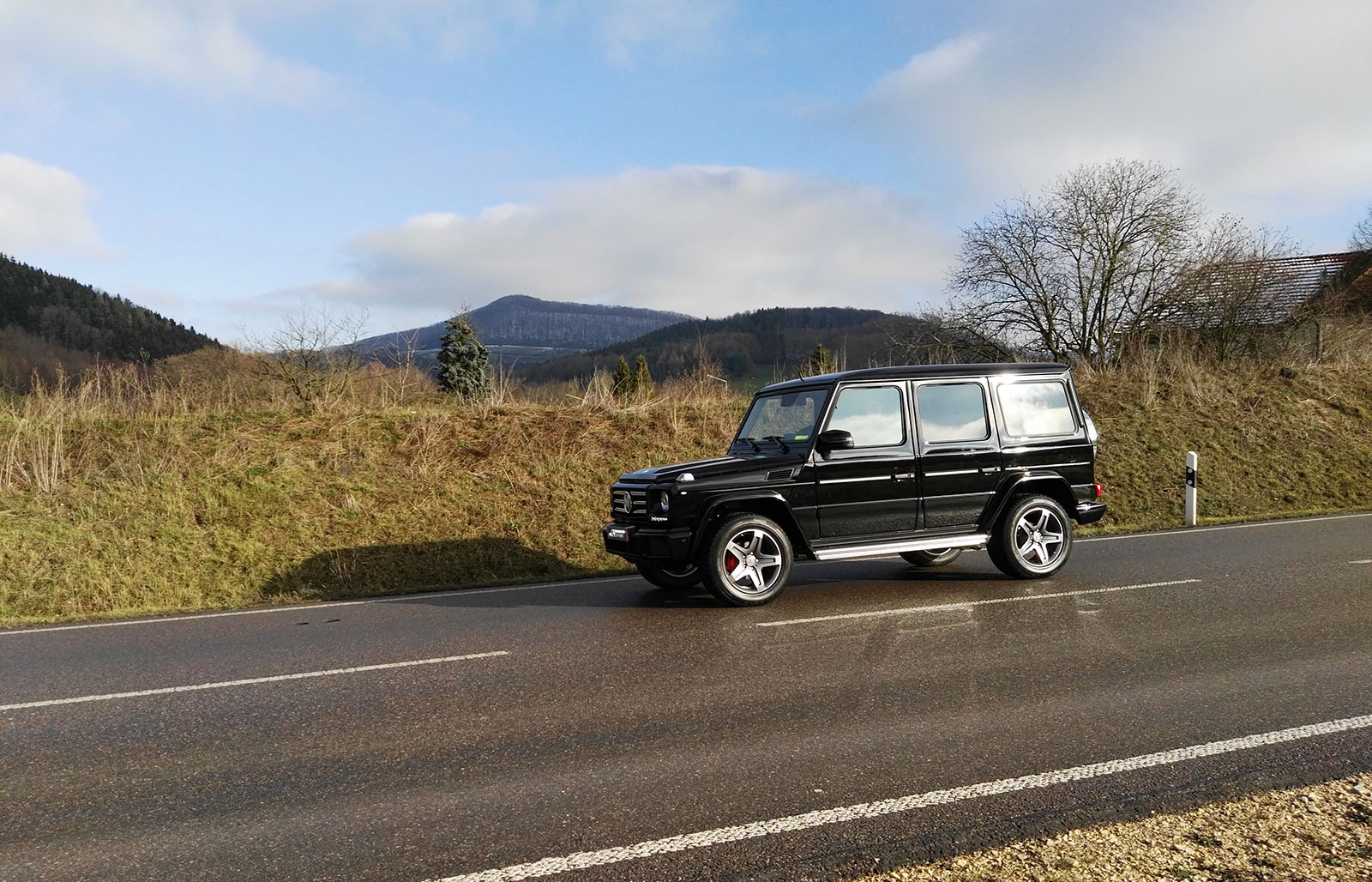 I testet: Mercedes G350d