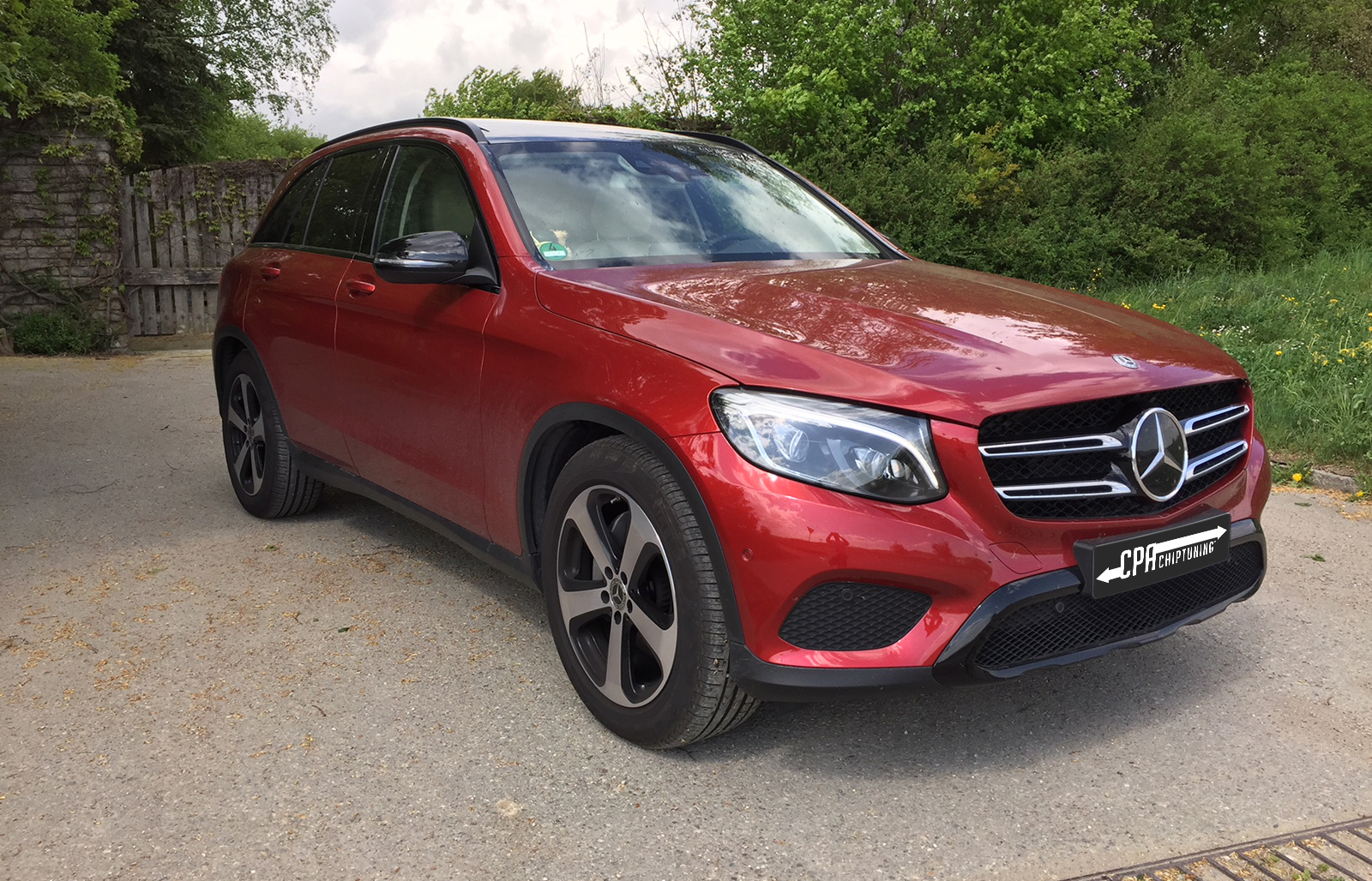 Mer kraft för Mercedes GLC