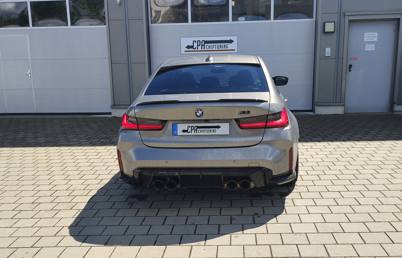 Den nya M3 Competition besöker CPA
