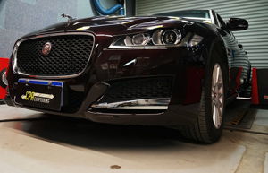 Full potential i Jaguar XF med CPA chiptuning