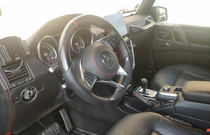 Mercedes G500 i provningen