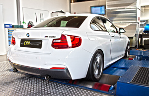 
BMW M235i på dyno