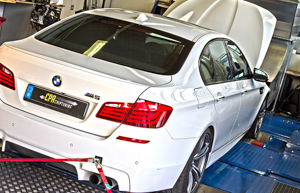 Provningstest med BMW M5 (F10)